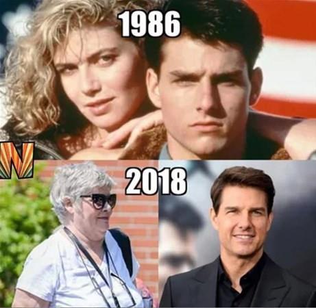 <p>Kelly McGillis ve Tom Cruise.</p>

<p> </p>
