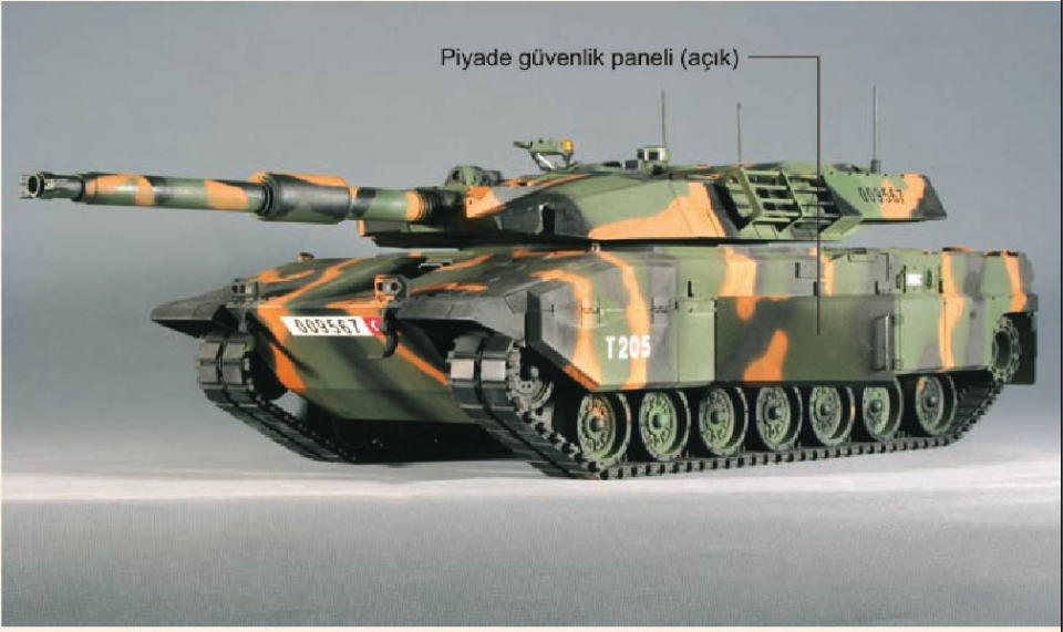 <p>Altay T2: Geliştirilmiş zırh sistemi, gövde- mühimmat, lan tank topu atış yeteneği, eğitim modu, mobil giz yönetimi.</p>
<p> </p>