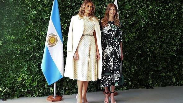 <p>Arjantin'in başkenti Buenos Aires'te düzenlenen G20 Zirvesi'nin ikinci ve son günü First Lady'lerin şıklık yarışına sahne oldu.</p>
