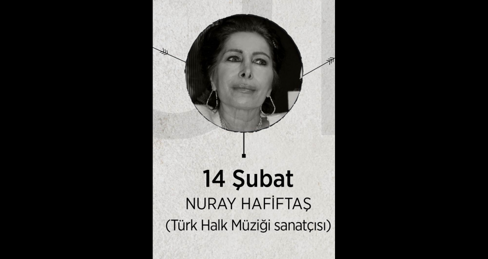 <p>Türk halk müziği sanatçısı Nuray Hafiftaş, kanser tedavisi gördüğü hastanede, 14 Şubat'ta 54 yaşındayken vefat etti. </p>
