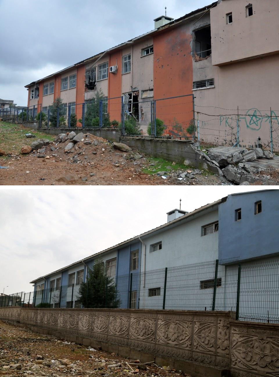 <p>Gazi Paşa İlk ve Orta Okulu devlet eliyle yürütülen çalışmalarla yenilendi</p>