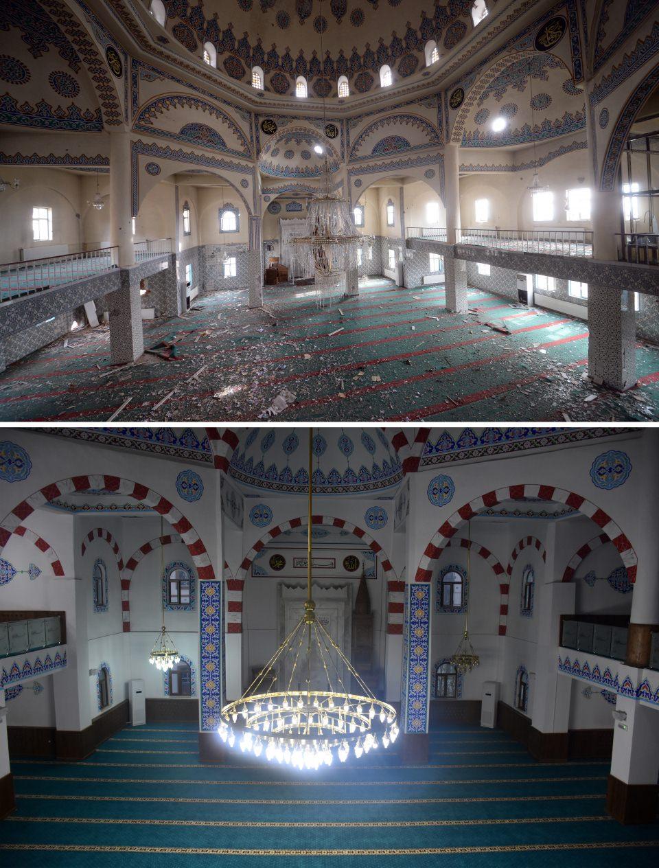 <p>Cumhuriyet Mahallesinde bulunan Darusselam Camisi </p>