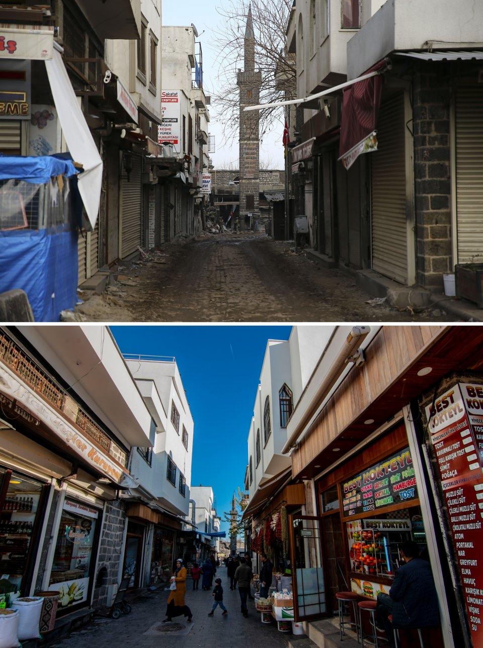 <p> Dört Ayaklı Minarenin de bulunduğu Yenikapı sokağın giriş kısmı güzel bir görünüme kavuştu.</p>

