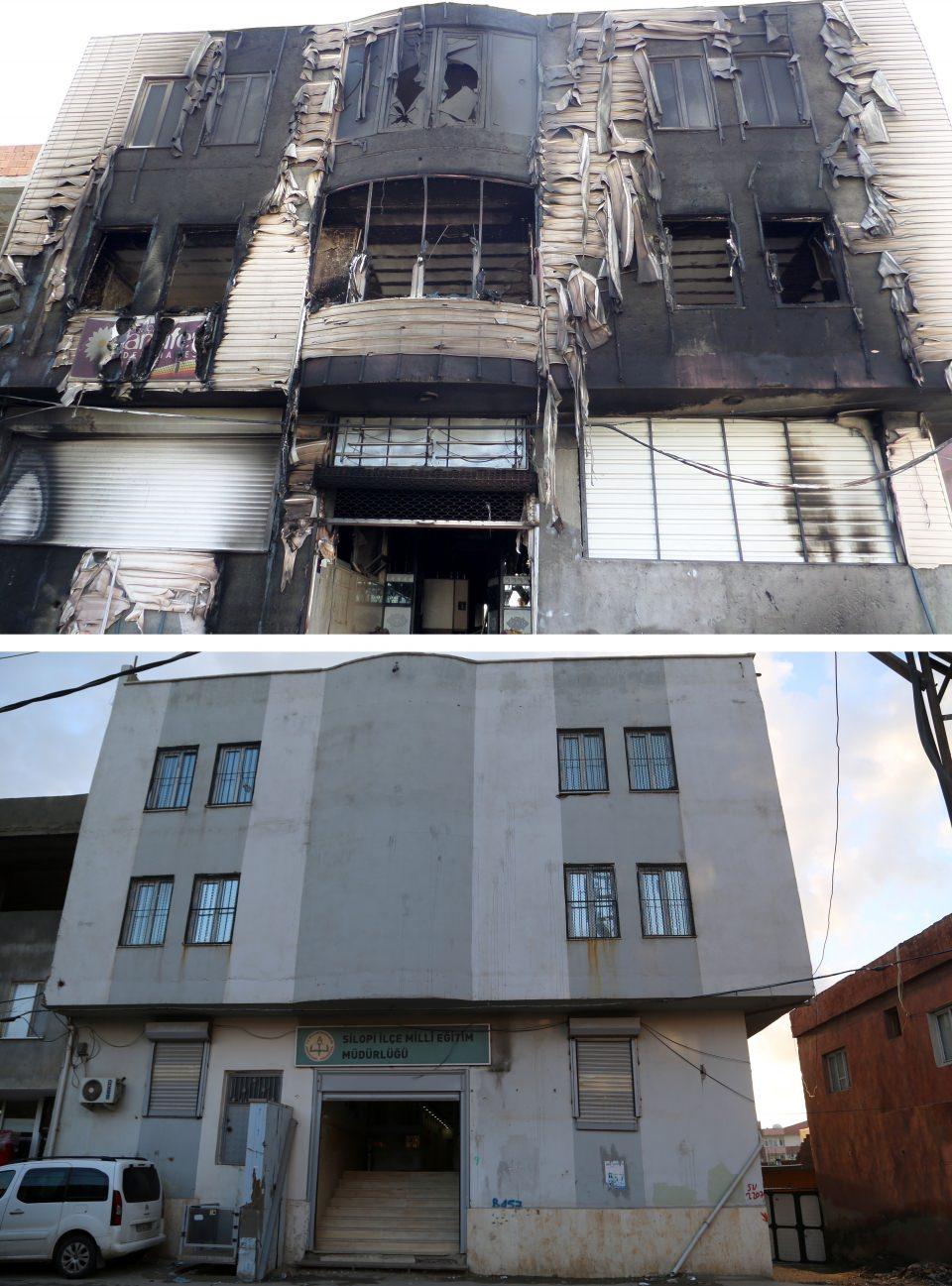 <p>Dicle Mahallesindeki İlçe Milli Eğitim Müdürlüğü binası</p>
