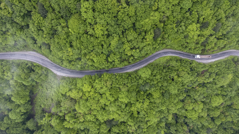 <p><strong>Yeşil yol</strong></p>
<p>Kastamonu'da İnebolu-Cide arasındaki karayolu, keskin virajları ve sarp yapısıyla sürücüleri yormasına rağmen yeşilin en keskin tonlarını sunması dolayısıyla da doğaseverlerin gözde güzergahları arasında bulunuyor. </p>
<p>Semih Yüksel </p>