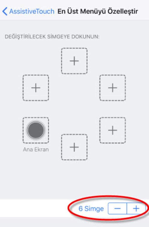 <p>6 olan rakamı 1 olana kadar düşürün.</p>

<p> </p>
