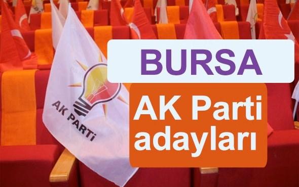 <p>AK Parti Bursa Büyükşehir ve İlçe Belediye Başkan adayları belli oldu.</p>
