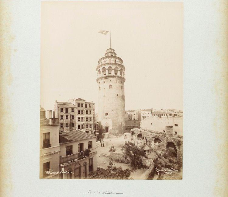 <p>Galata Kulesi, 1880'lerin sonu.</p>
