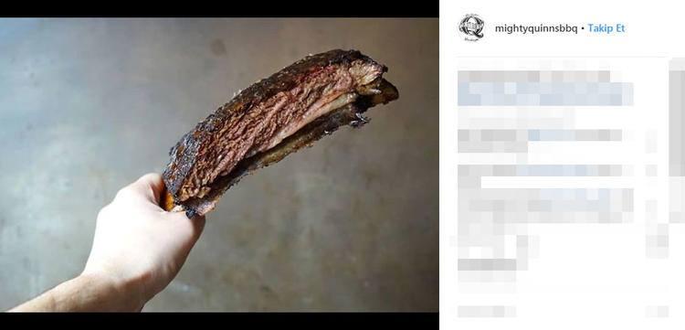 <p>New York’ta ve bulunan Mighty Quinn’s Barbeque’nun yaklaşık 700 gramlık kaburgaları… Ete doymadan masadan kalkmak yok…</p>
<p> </p>