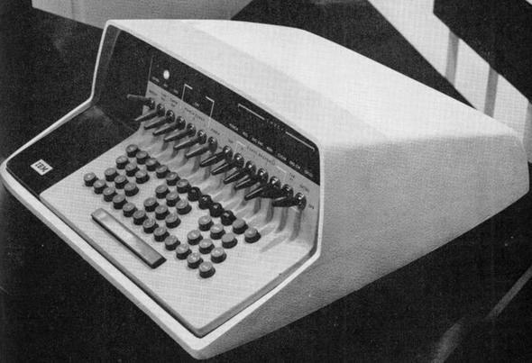 <p>1957 - IBM 610 Sputnik 1</p>

<p> </p>
