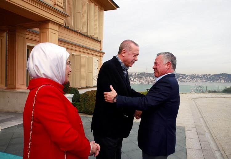 <p>Türkiye Cumhurbaşkanı Recep Tayyip Erdoğan, Ürdün Kralı 2. Abdullah ile Vahdettin Köşkü'nde, kahvaltıda bir araya geldi.</p>
