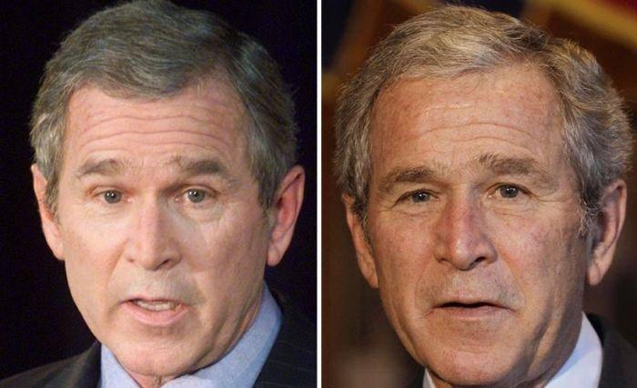 <p>George W. Bush 2001/2008 </p>
<p> </p>