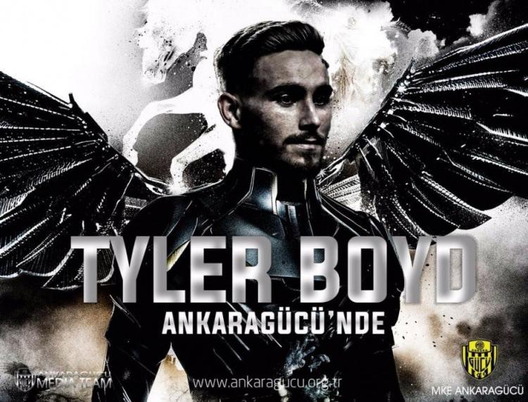 <p>Tyler Boyd<br />
<br />
Yeni takımı: Ankaragücü<br />
Eski Takımı: Vit. Guimaraes<br />
Mevkiisi: Kanat</p>