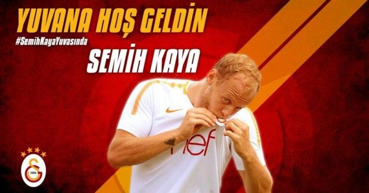 <p>Semih Kaya<br />
<br />
Yeni takımı: Galatasaray<br />
Eski Takımı: Sparta Prag<br />
Mevkiisi: Kiralık</p>
