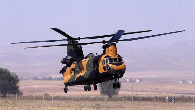 <p>1 adet CH-47F Chinook yük helikopteri, 2 adet S70İ helikopteri teslim edildi.</p>
<p> </p>