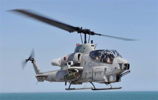 <p>Bell AH-1W Super Cobra</p>

<p>9 adet</p>
