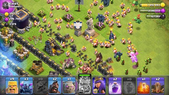 <p>Clash of Clans</p>

<p> </p>
