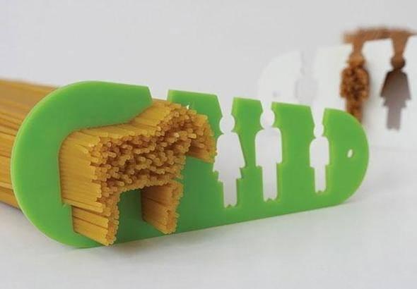 <p>Spagetti için porsiyon ölçer (Soldaki ölçek atlar için)</p>
<p> </p>