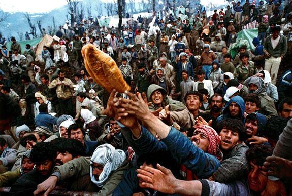 <p>Türkiye-Irak sınırı, 1991.</p>