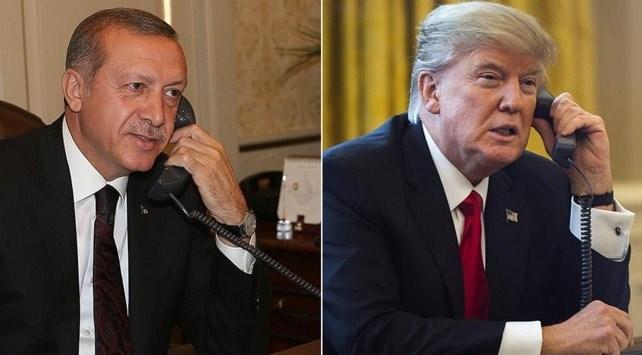 <p>Erdoğan, ABD Başkanı Donald Trump ile de 22 Şubat'ta telefonda görüştü.</p>
