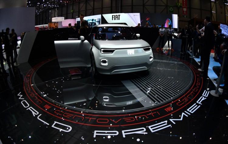 <p>Fiat 'Centoventi' elektrikli konsept otomobili</p>
