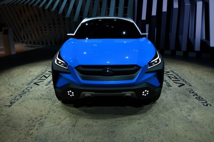 <p>Subaru'nun Viziv Adrenaline hybrid' SUV konsept otomobili</p>