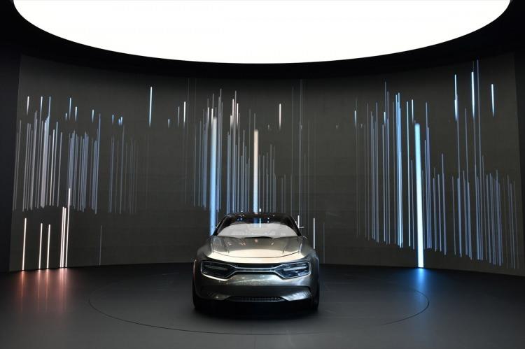 <p>Kia 'Imagine' elektrikli konsept otomobili</p>