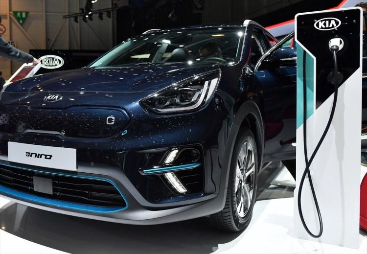<p>Kia 'Niro' elektrikli konsept otomobili</p>