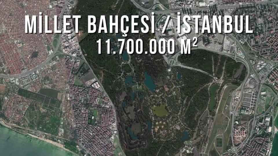 <p>Atatürk Havalimanı arazisine dünyaca ünlü şehir parklarından daha büyük bir millet bahçesi yapılacak. </p>