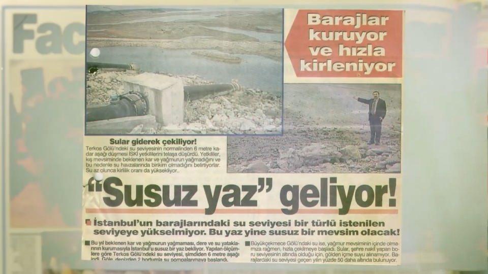 <p>Su temini için hiçbir önlem alınmadan gelinmişti 90'lı yıllara. </p>