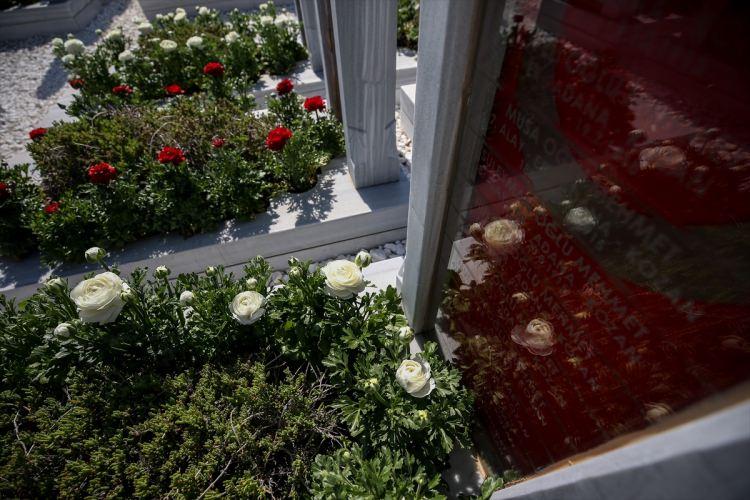 <p>Şehitler Abidesi çevresine 15 bin kırmızı ve beyaz şakayık dikildi.</p>
<p> </p>