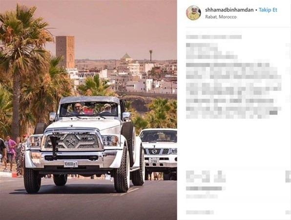 <p>Hamad bin Hamdan Al Nahyan uzun yıllardır özel yapım 4 x 4 off road arabalarla ilgileniyor. </p>

<p> </p>
