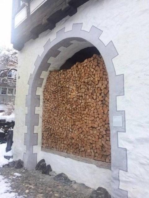 <p>Bu kadar güzel odun yerleştirme gördünüz mü?</p>