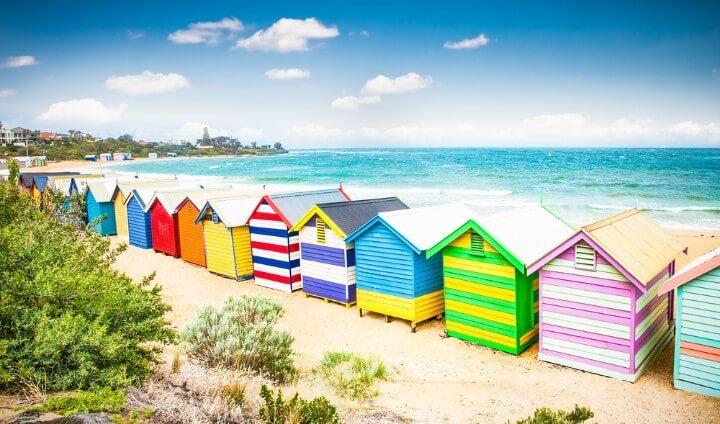 <p><strong>Brighton Beach, Melbourne</strong>, <span style="color:#800080"><strong>Avustralya</strong></span></p>
