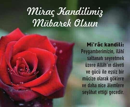 <p><strong>Miraç Kandili mesajları</strong></p>
