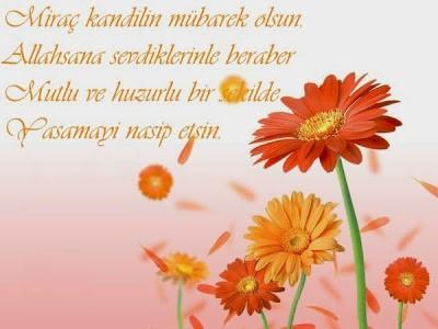 <p><strong>Miraç Kandili mesajları</strong></p>