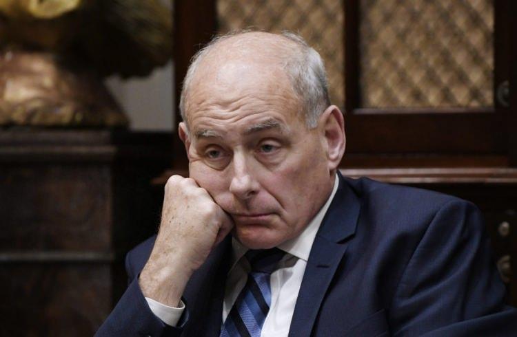 <p>John Kelly</p>
<p>Eski Beyaz Saray Genel Sekreteri</p>
<p>Aralık 2018</p>