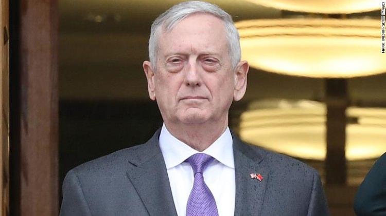 <p>James Mattis</p>
<p>Eski Savunma Bakanı</p>
<p>20 Aralık 2018</p>