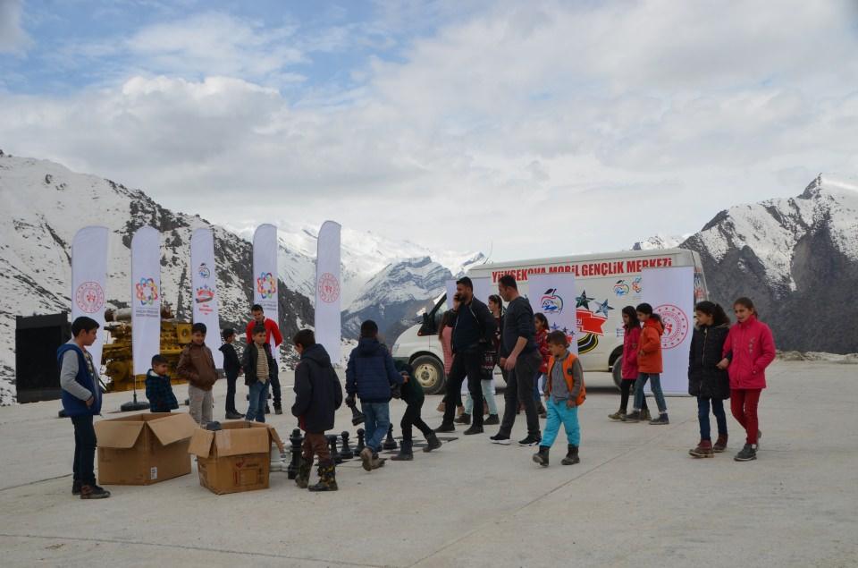 <p>Gen&ccedil;lik ve Spor Bakanlığınca "Gen&ccedil;lik Projeleri Destek Programı" kapsamında desteklenen ve Y&uuml;ksekova Gen&ccedil;lik Merkezince y&uuml;r&uuml;t&uuml;len "Mobil Gen&ccedil;lik Merkezi" projesi kapsamında &ouml;ğrenciler &ccedil;eşitli sportif faaliyetlerde bulunuyor.</p>

<p>&nbsp;</p>
