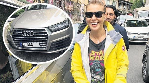 <p>GÜLBEN ERGEN</p>

<p>AUDİ Q7</p>
