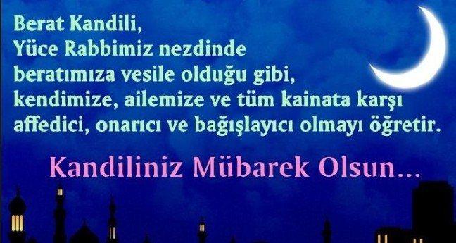<p>Berat Kandili mesajları</p>
