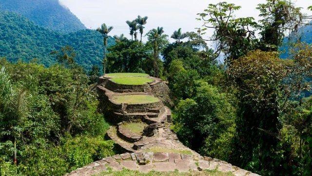 <p>CIUDAD PERDIDA, KOLOMBİYA</p>
<p>Sadece yaya olarak ulaşımın sağlandığı 'kayıp şehir'in, Peru'daki Machu Picchu'dan yaklaşık 650 yıl daha yaşlı olduğu sanılıyor. </p>