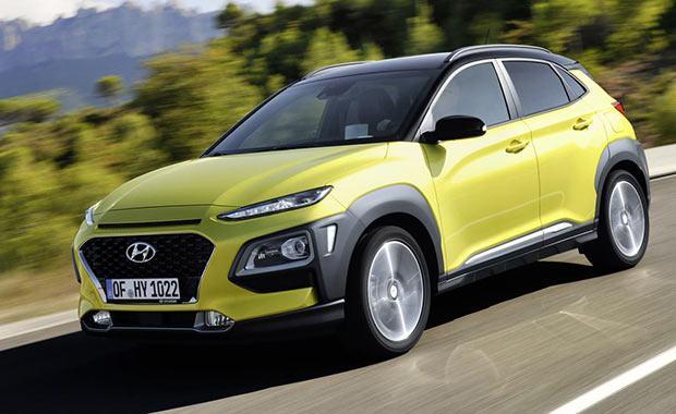 <p>Küçük SUV: Hyundai Kona</p>

<p> </p>
