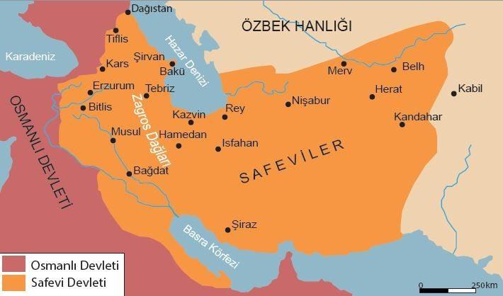 <p>Bu bunalımlı dönemin en büyük nedeni, doğudaki Safevi İmparatorluğu idi.</p>