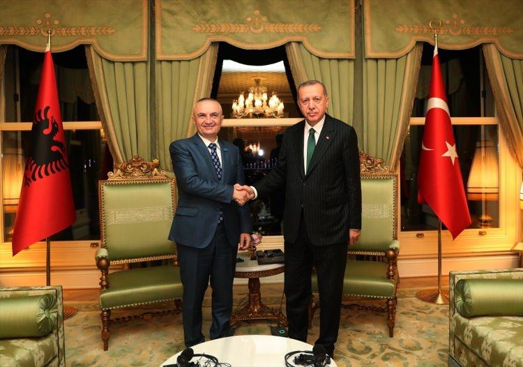 <p>Türkiye Cumhurbaşkanı Recep Tayyip Erdoğan, Arnavutluk Cumhurbaşkanı Ilir Meta ile görüştü.</p>
<p> </p>