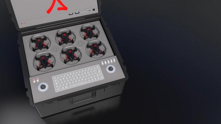 <p>"Saldırmaya hazır, atılgan" anlamına gelen ve pervaneden pervaneye 10 santimetre büyüklüğündeki Salgur adı verilen vurucu mikro drone sistemi, ilk kez 30 Nisan-3 Mayıs tarihlerinde gerçekleştirilecek 14'üncü Uluslararası Savunma Sanayii Fuarı'nda (IDEF'19) sergilenecek.</p>

<p> </p>
