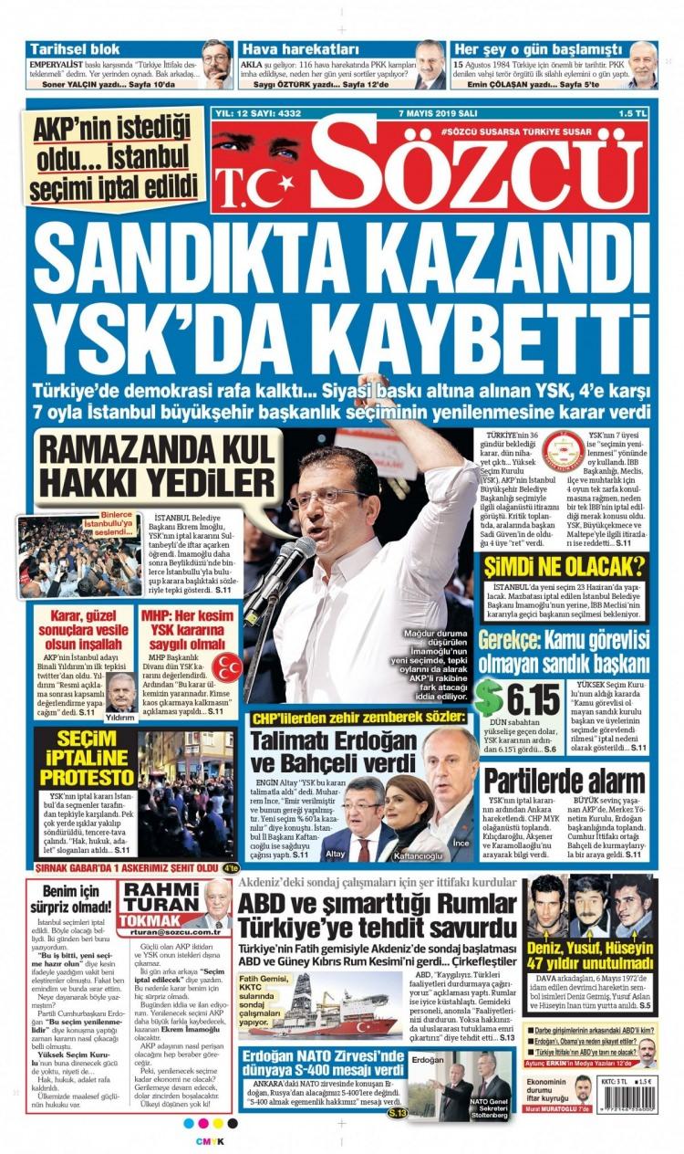 <p><strong>SÖZCÜ</strong></p>
