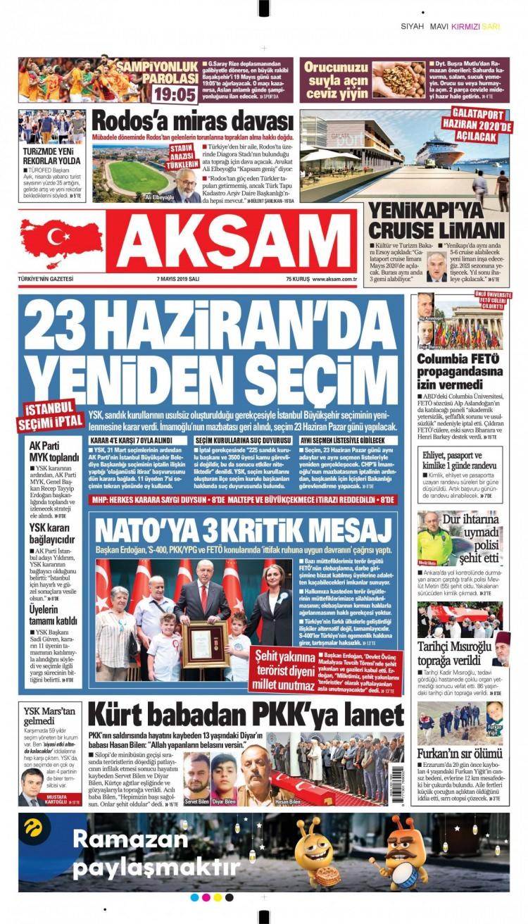 <p><strong>AKŞAM</strong></p>

