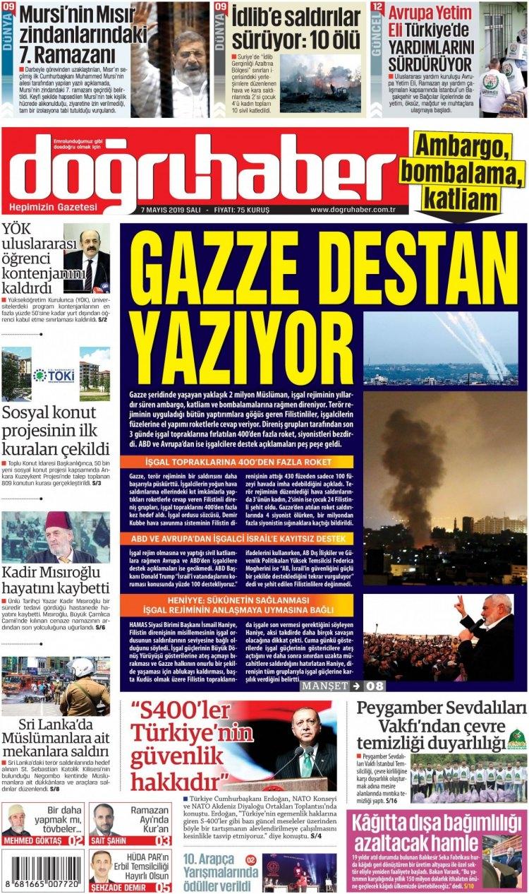 <p><strong>DOĞRUHABER</strong></p>
