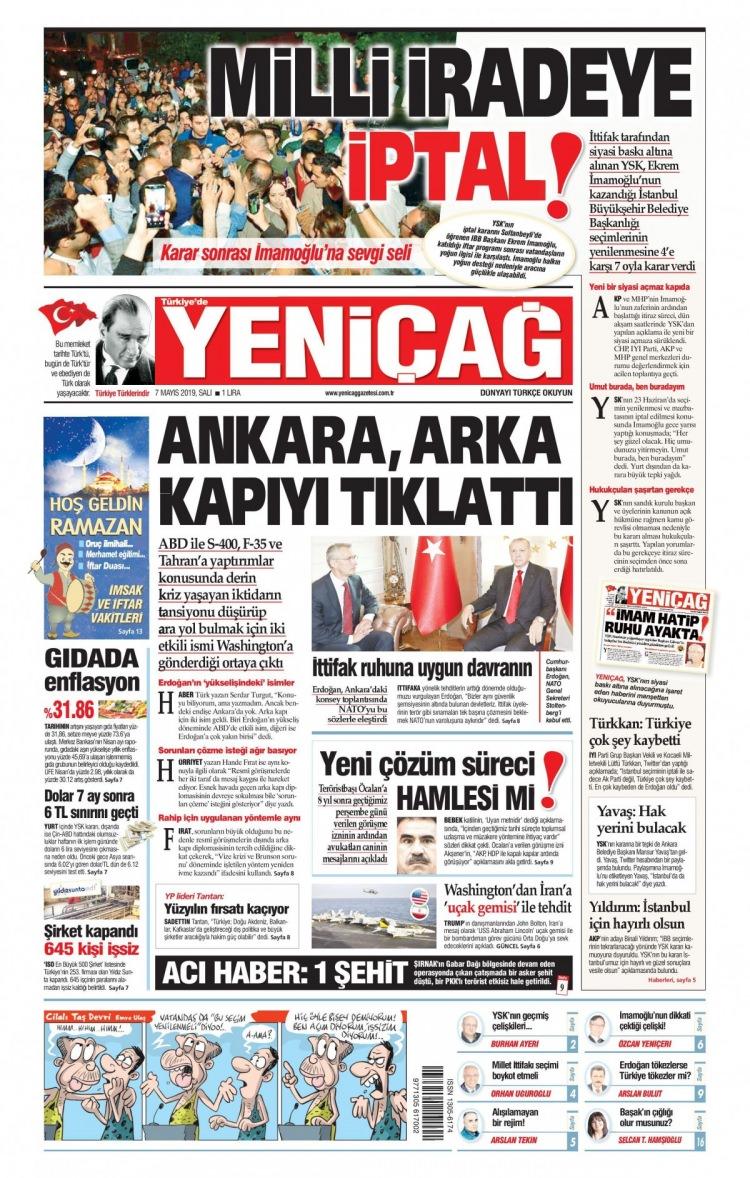 <p><strong>YENİÇAĞ</strong></p>
